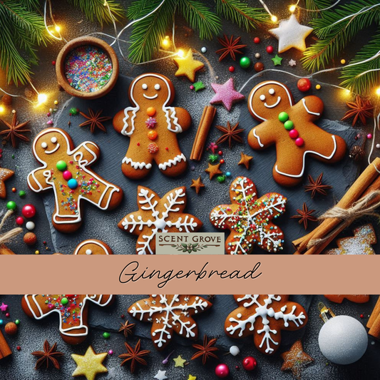 Gingerbread Scented Diffuser Liquid Refill 100ml Clear Pouch