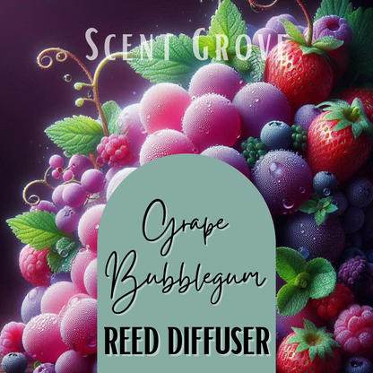 Grape Bubblegum Scented Reed Diffuser 200ml