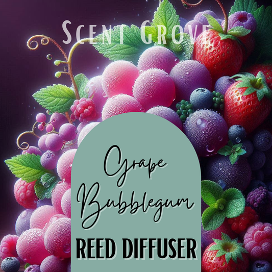 Grape Bubblegum Scented Reed Diffuser 200ml