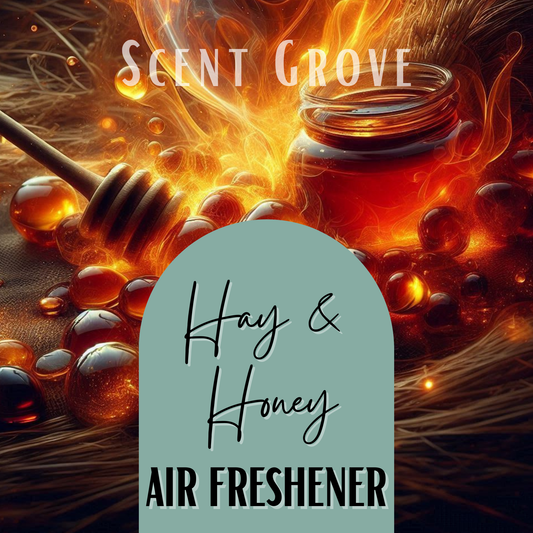 Hay & Honey Scented Air Freshener Spray multi purpose for car, home, room