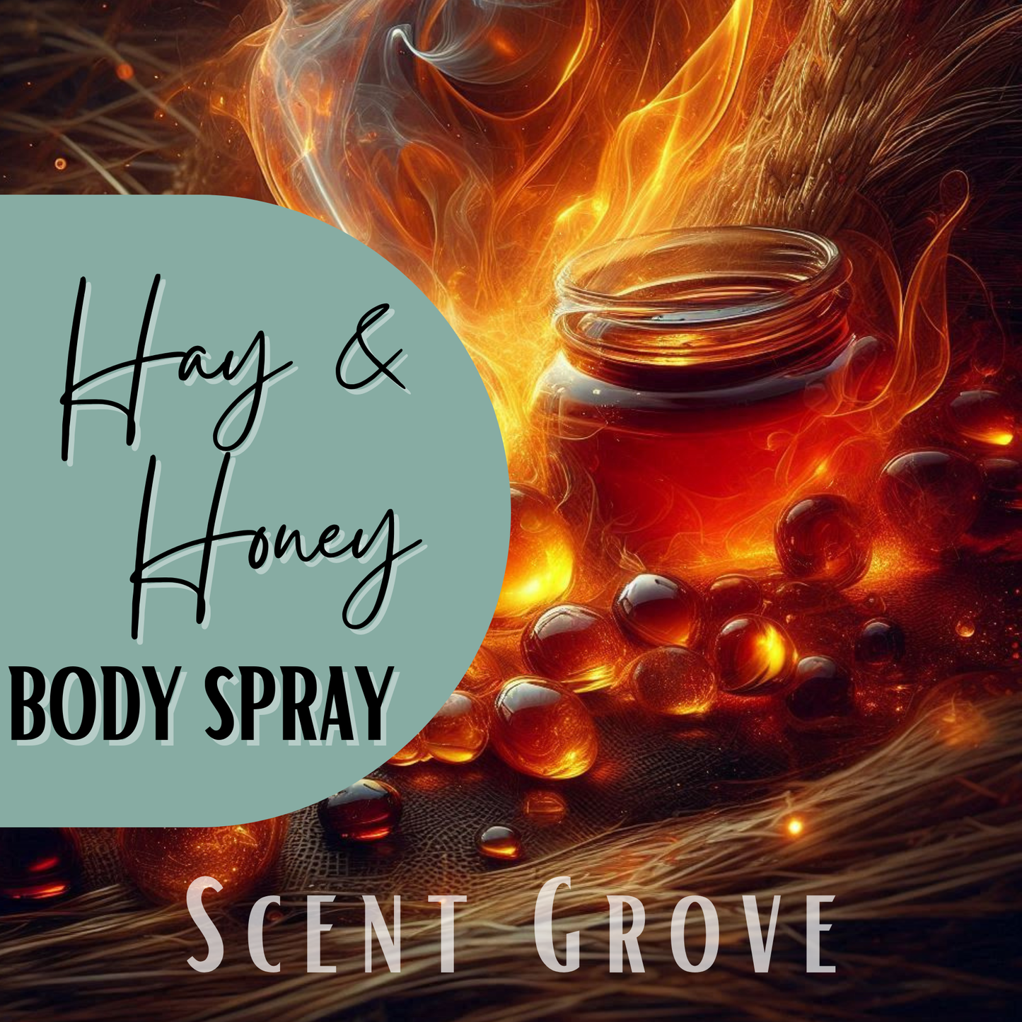 Hay & Honey scented body mist spray 100ml