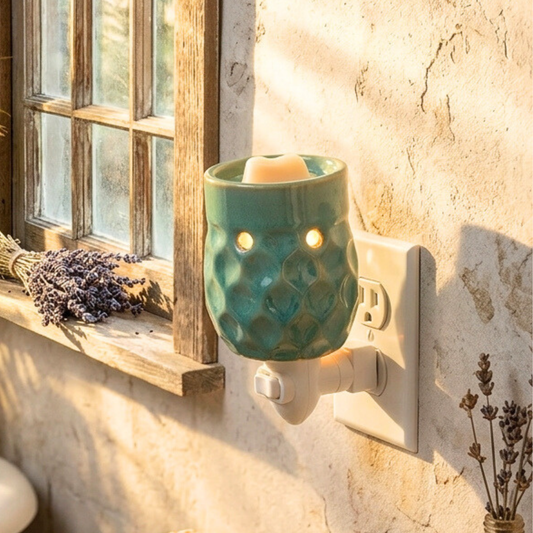 Honeycomb Turquoise Pluggable Warmer
