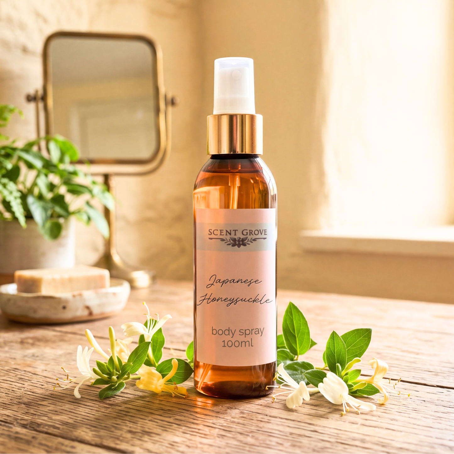 Japanese Honeysuckle scented body mist spray 100ml