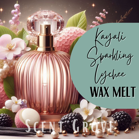 Kayali Sparkling Lychee soy wax melt
