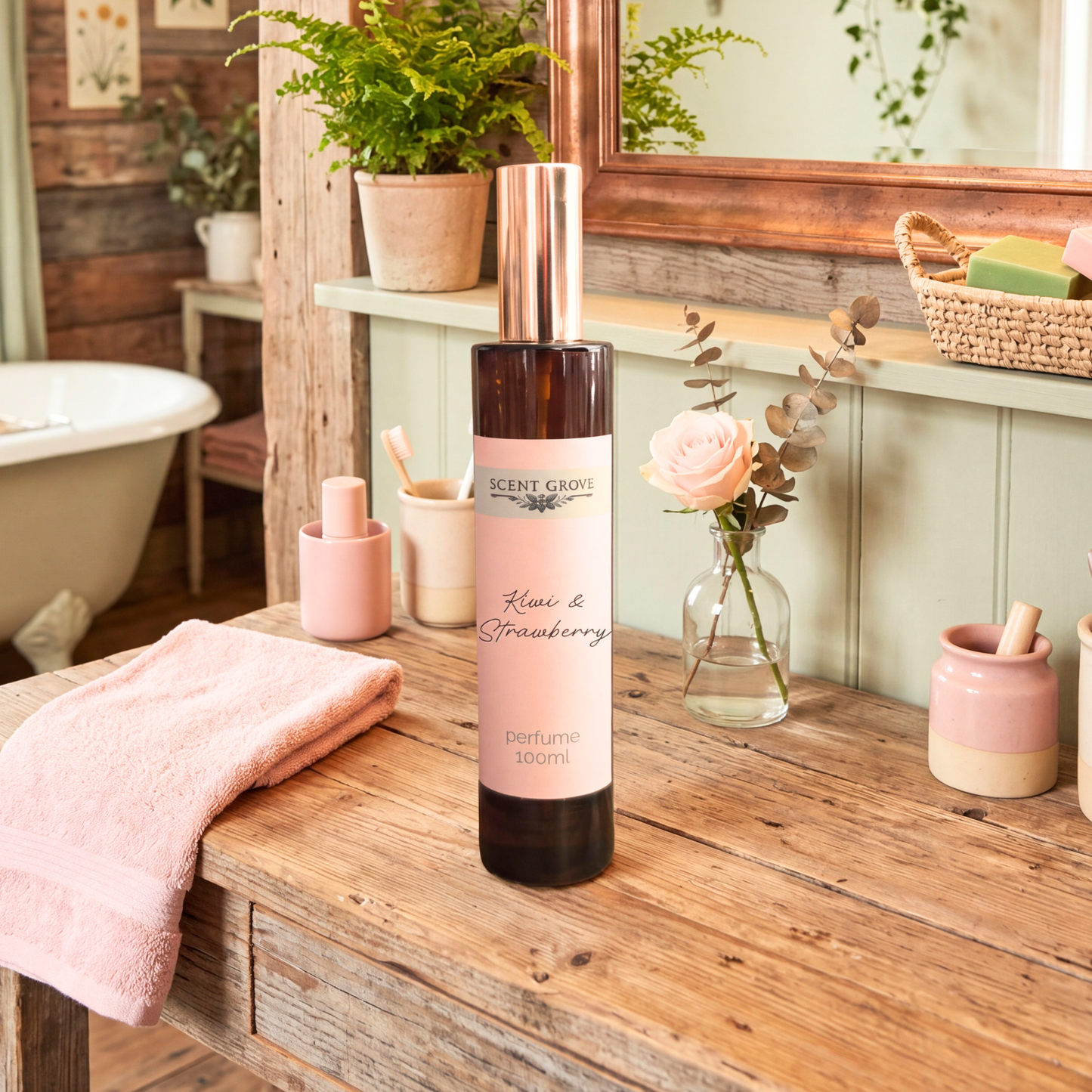 Kiwi & Strawberry scented fine perfume mist