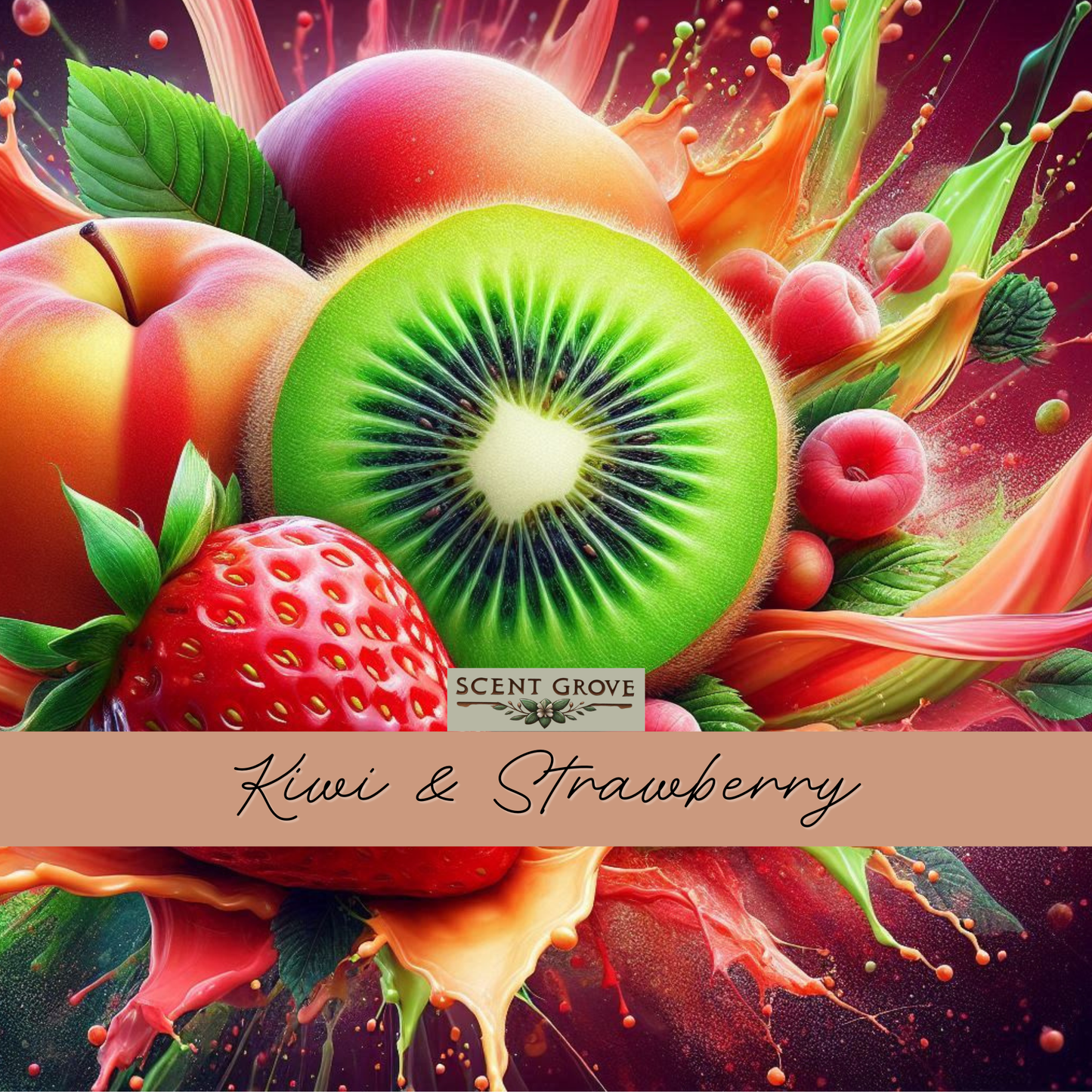 Kiwi & Strawberry Scented Diffuser Refill Liquid