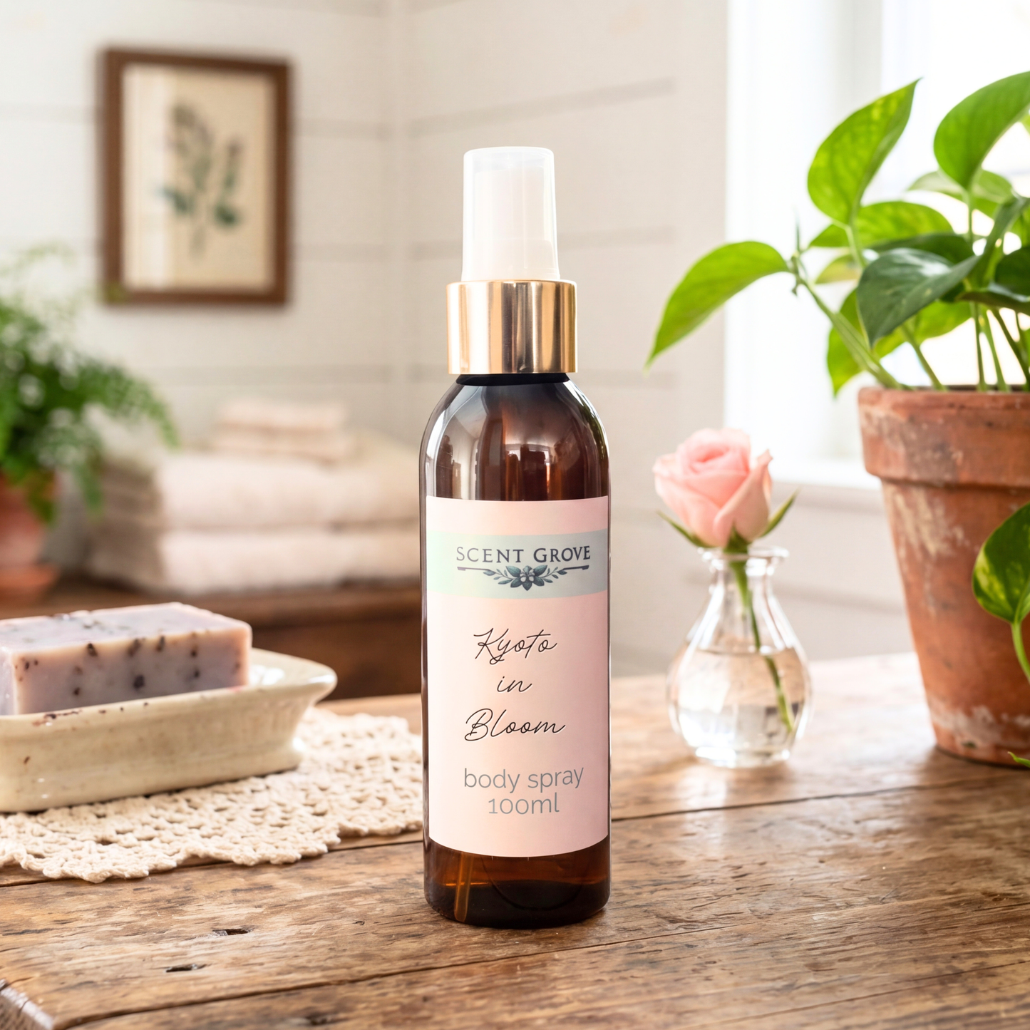 Kyoto in Bloom scented body mist spray 100ml
