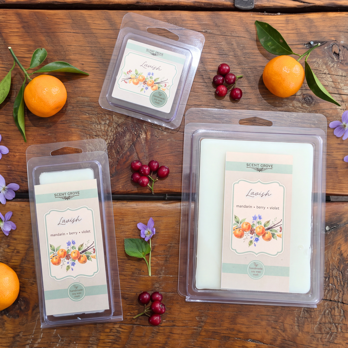 Lavish scented soy wax melt