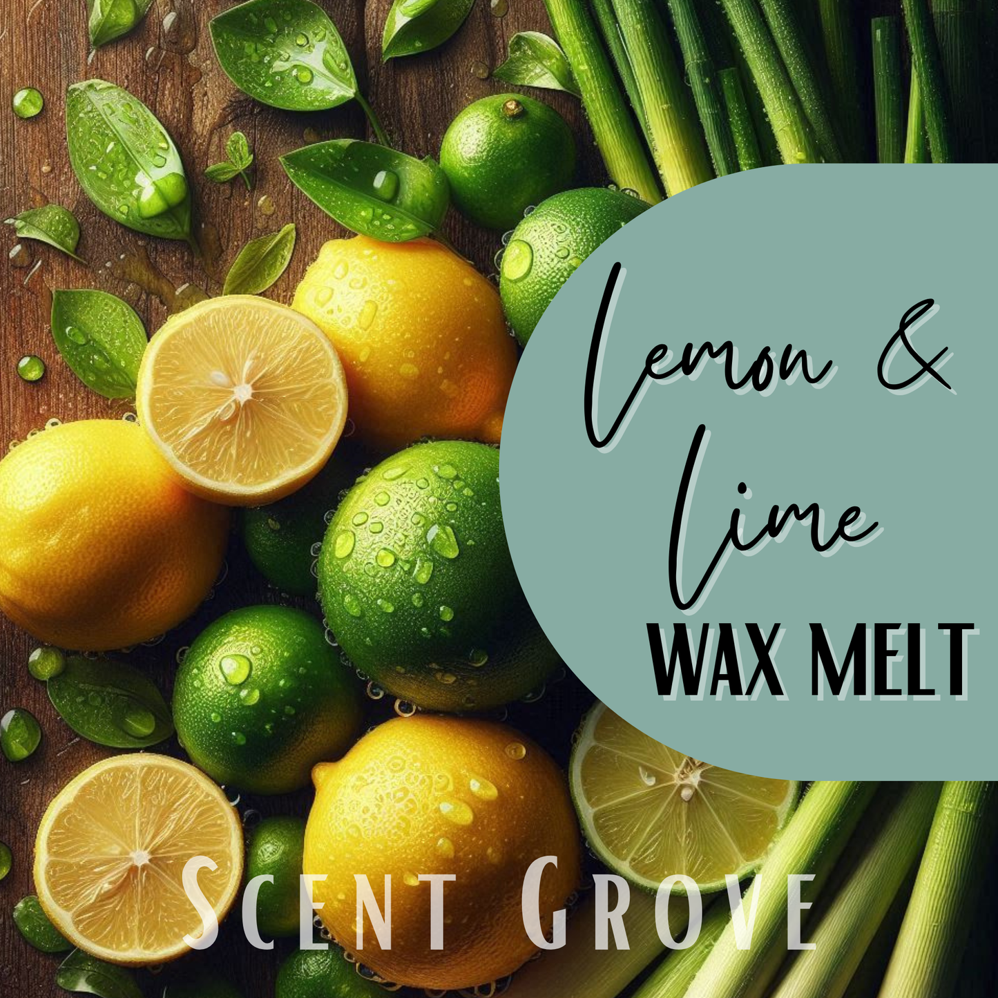 Lemon & Lime soy wax melt