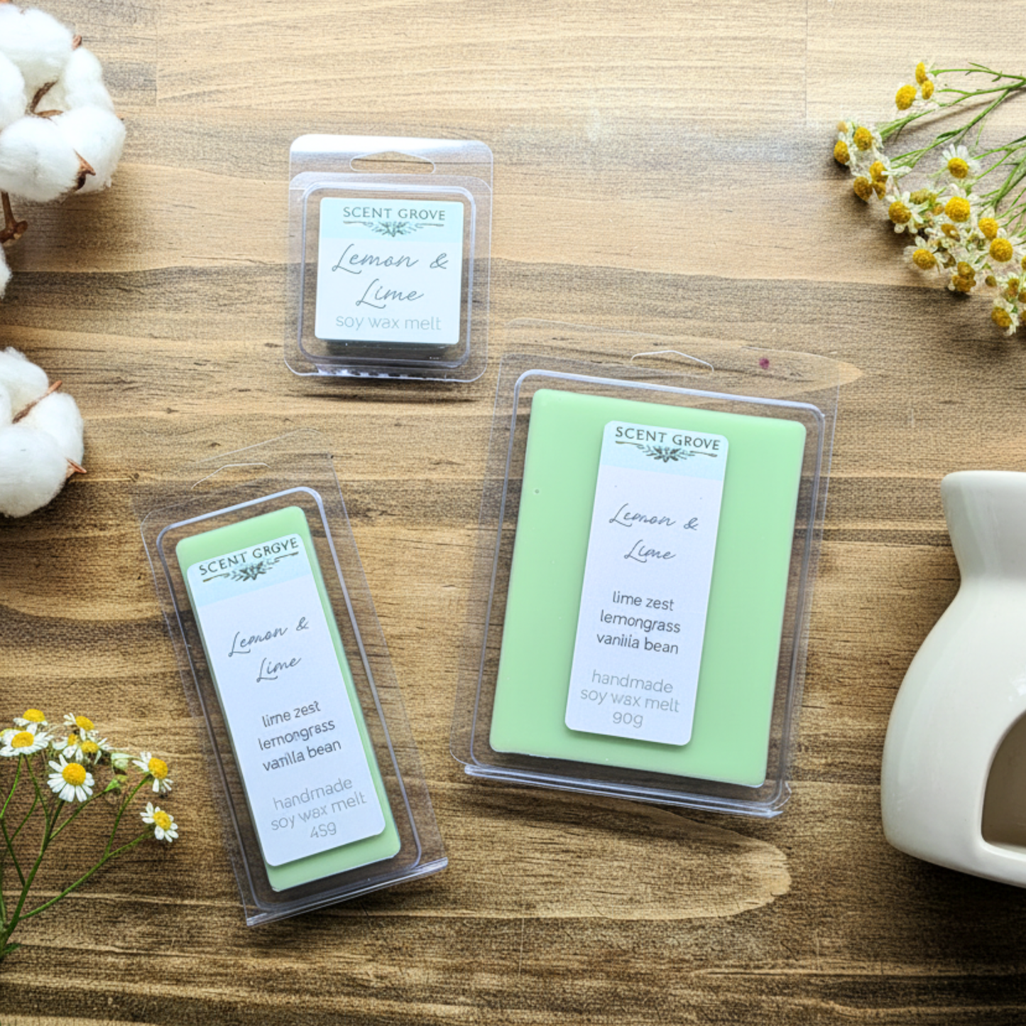 Lemon & Lime soy wax melt