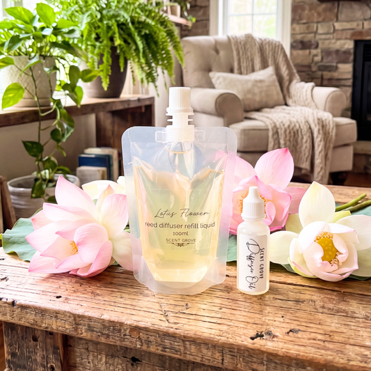 Lotus Flower Scented Diffuser Refill Liquid