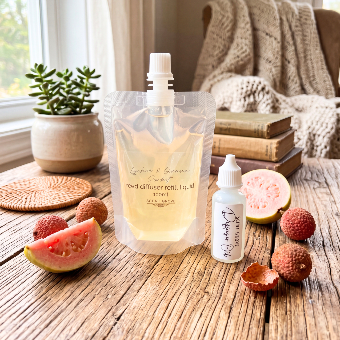 Lychee & Guava Sorbet Scented Diffuser Refill Liquid