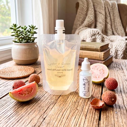 Lychee & Guava Sorbet Scented Diffuser Refill Liquid