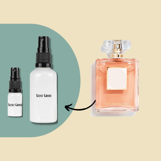 Mademoiselle scented fine perfume mist