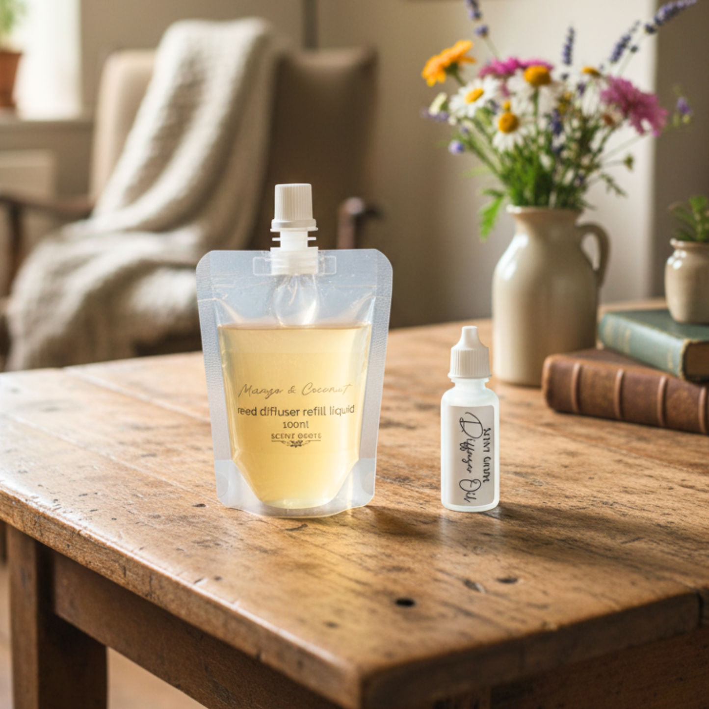 Mango & Coconut Scented Diffuser Refill Liquid