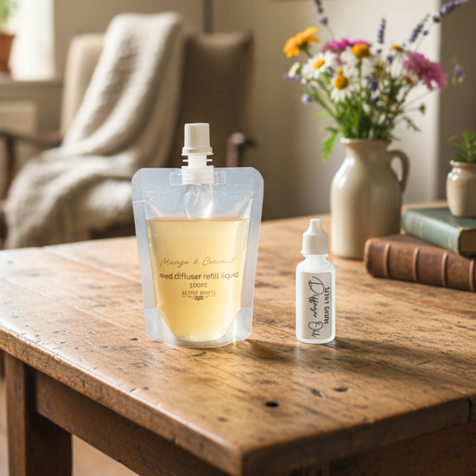 Mango & Coconut Scented Diffuser Refill Liquid