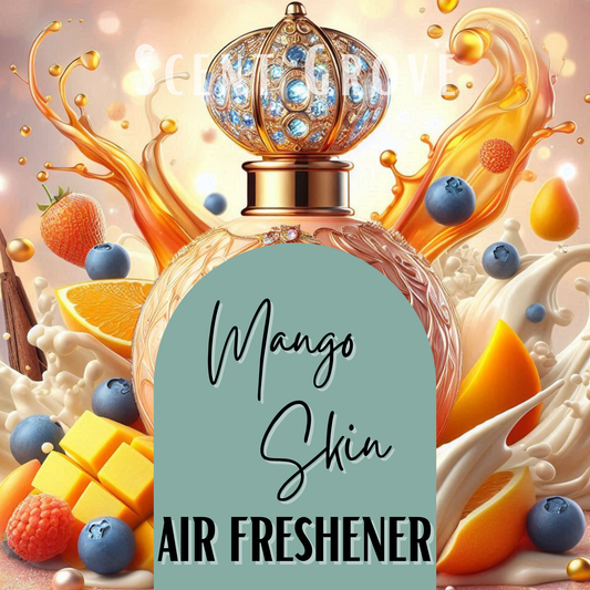 Mango Skin Type Scented Air Freshener Spray multi purpose for car, home, room