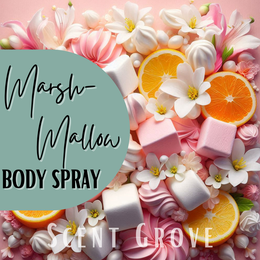 Marshmallow scented body mist spray 100ml