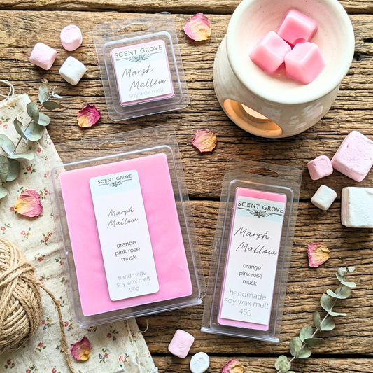 Marshmallow soy wax melt