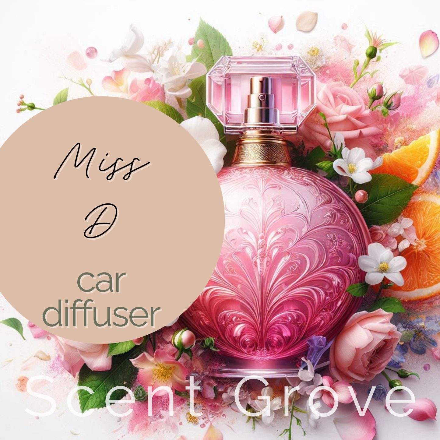Miss Perfume Scented Car Diffuser