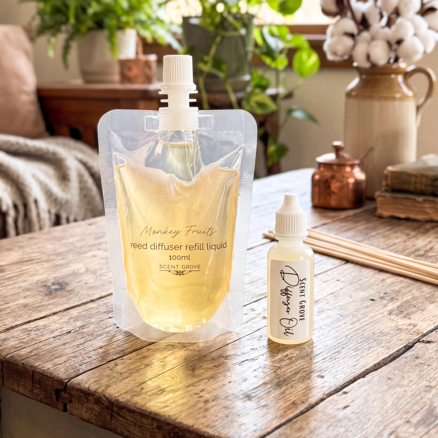 Monkey Fruits Scented Diffuser Refill Liquid