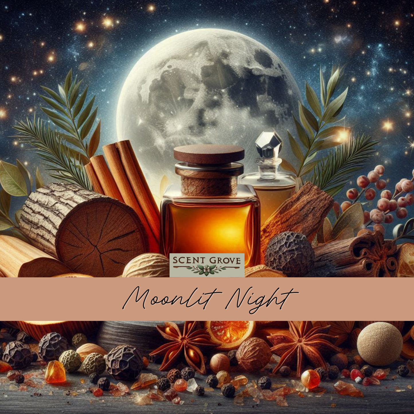 Moonlit Night Scented Room spray Air Freshener multi purpose for car, home, room