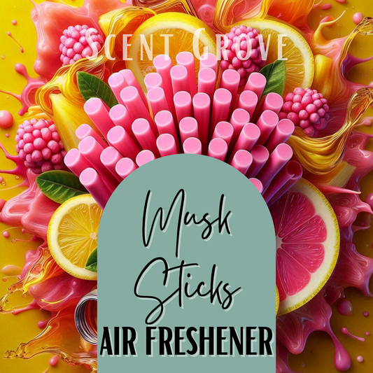 Musk Sticks Scented Air Freshener Spray multi purpose for car, home, room