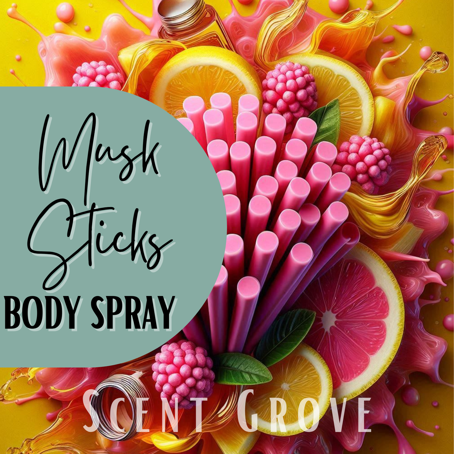 Musk Sticks scented body mist spray 100ml