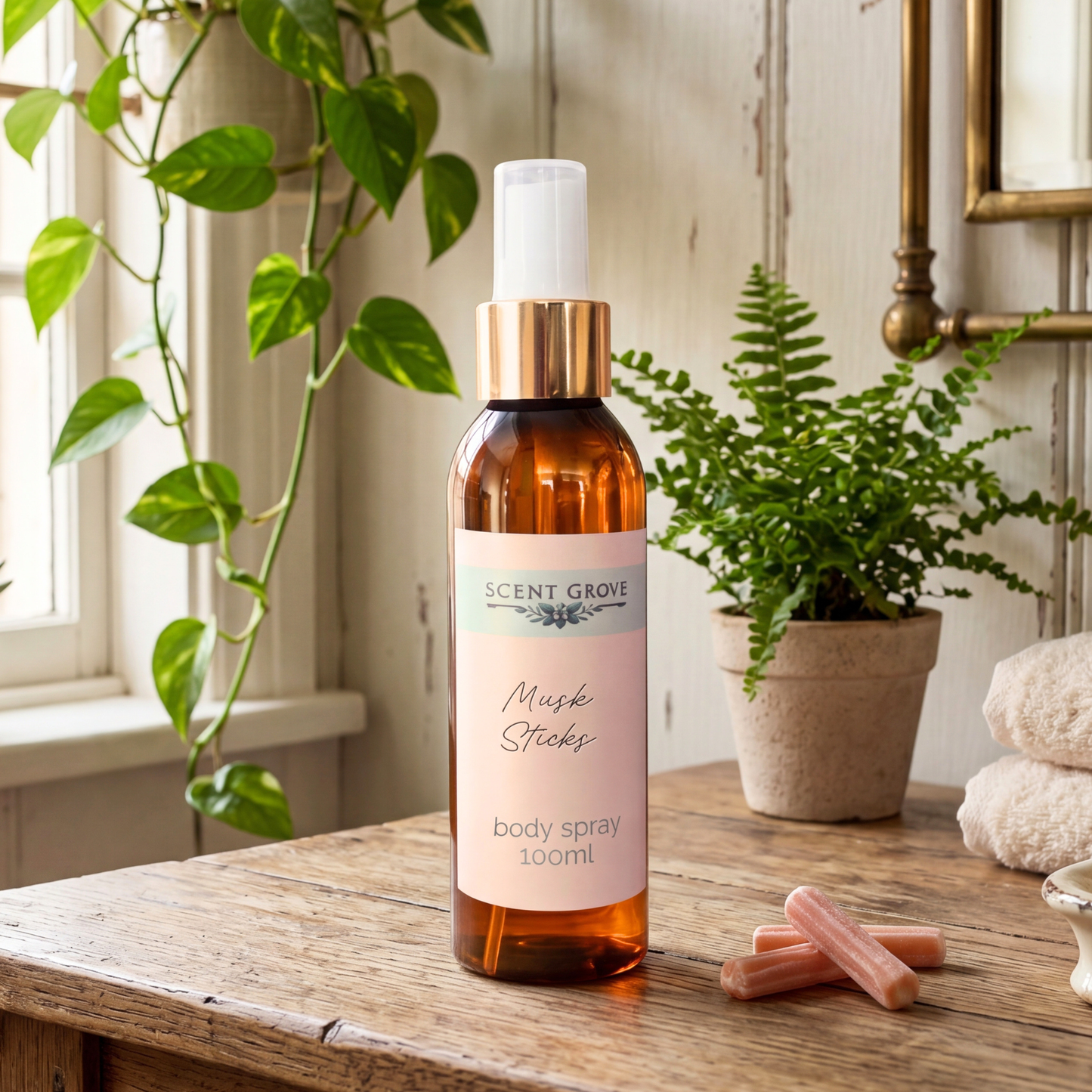 Musk Sticks scented body mist spray 100ml