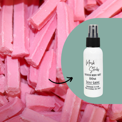 Musk Sticks scented body mist spray 100ml