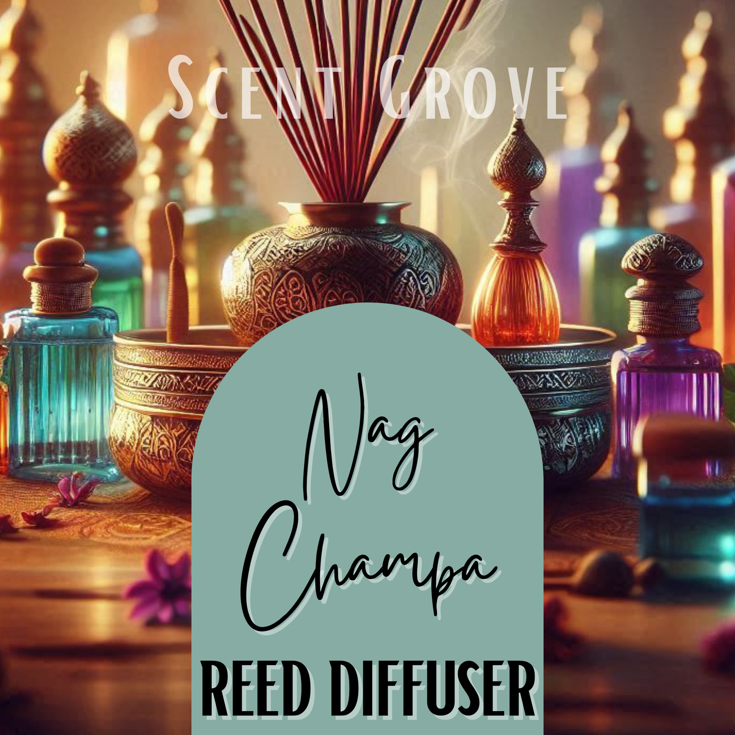 Nag Champa Scented Reed Diffuser 200ml