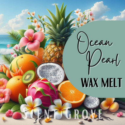 Ocean Pearl scented soy wax melt