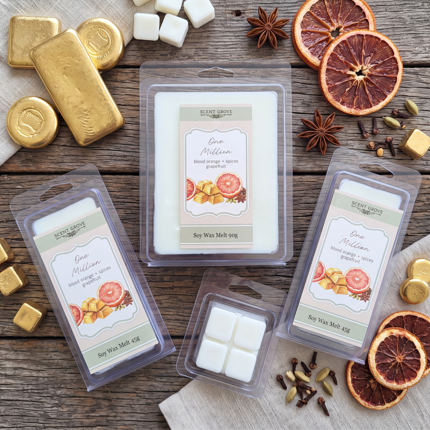 One Million soy wax melt