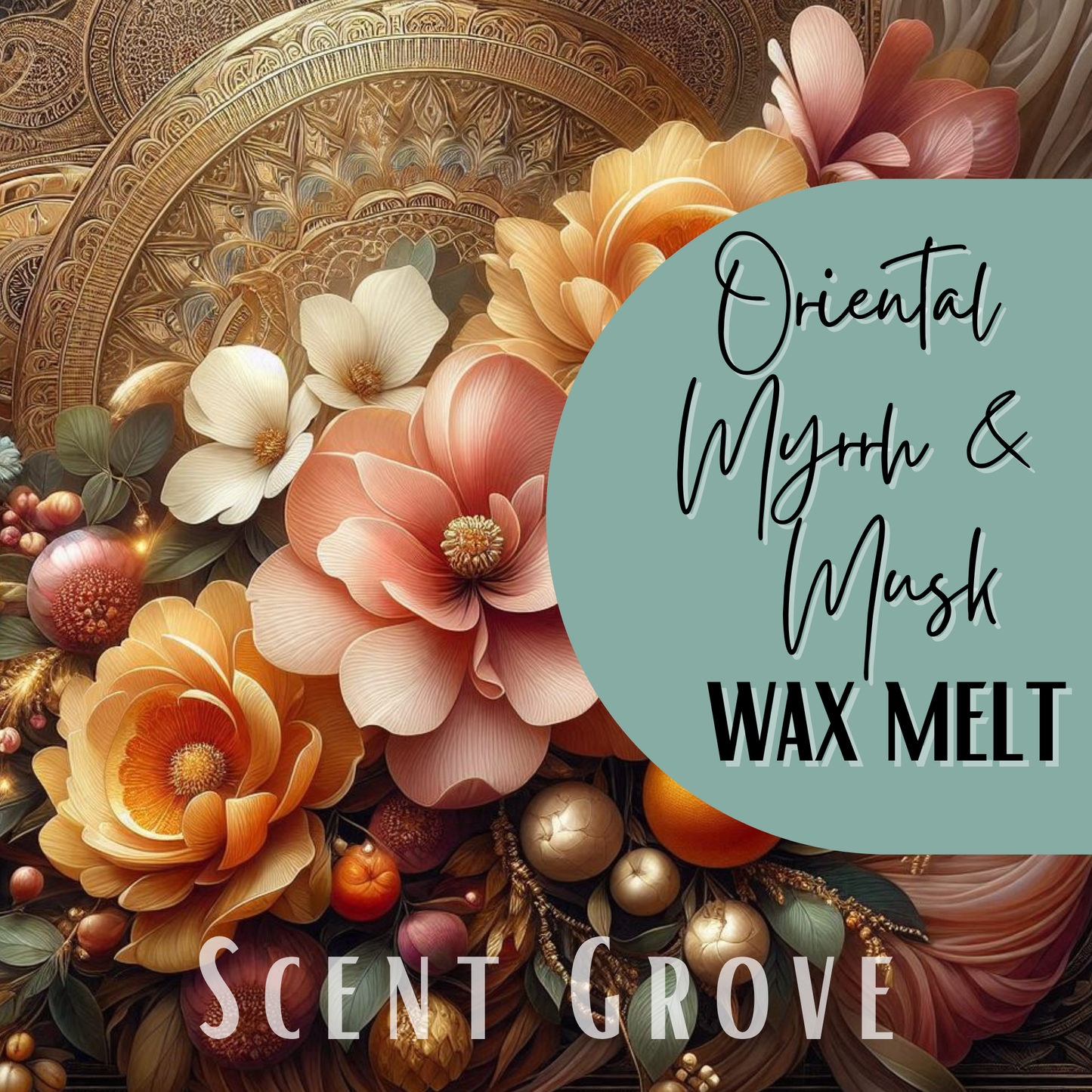 Oriental Myrrh & Musk soy wax melt