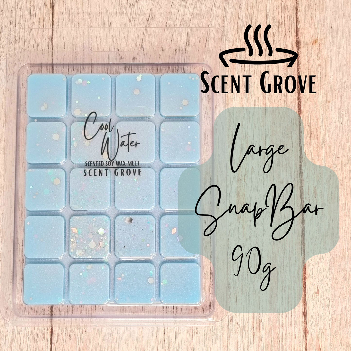 Cool Water inspired soy wax melt