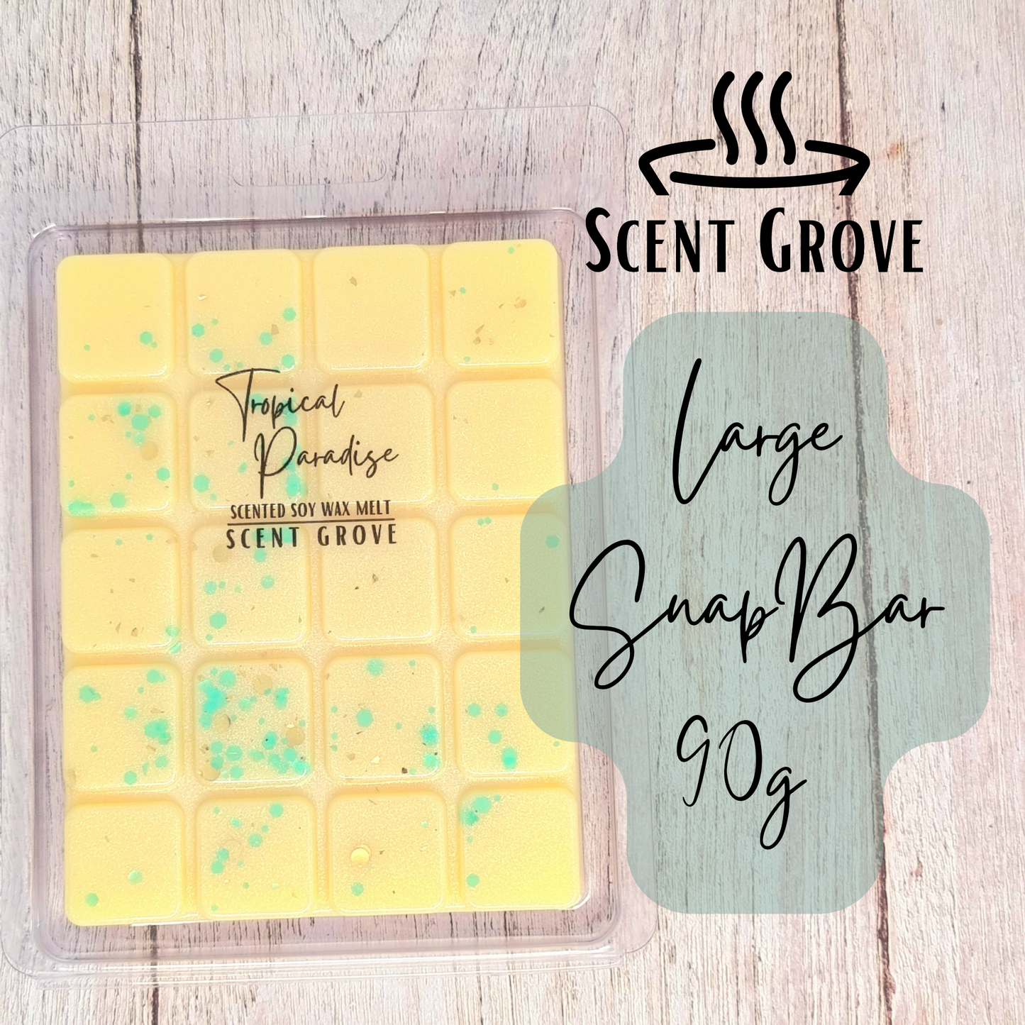 Tropical Paradise scented soy wax melt