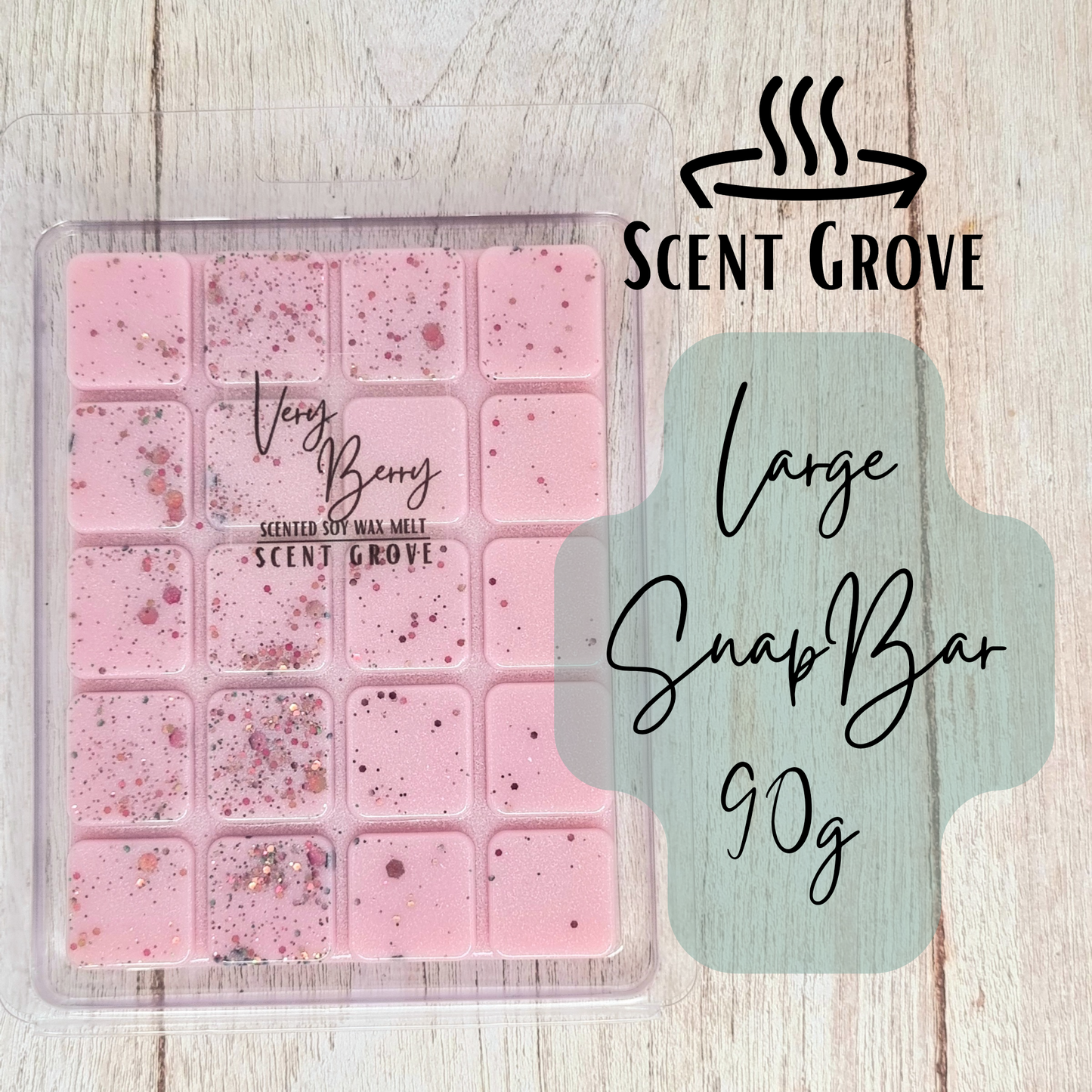 Very Berry scented soy wax melt