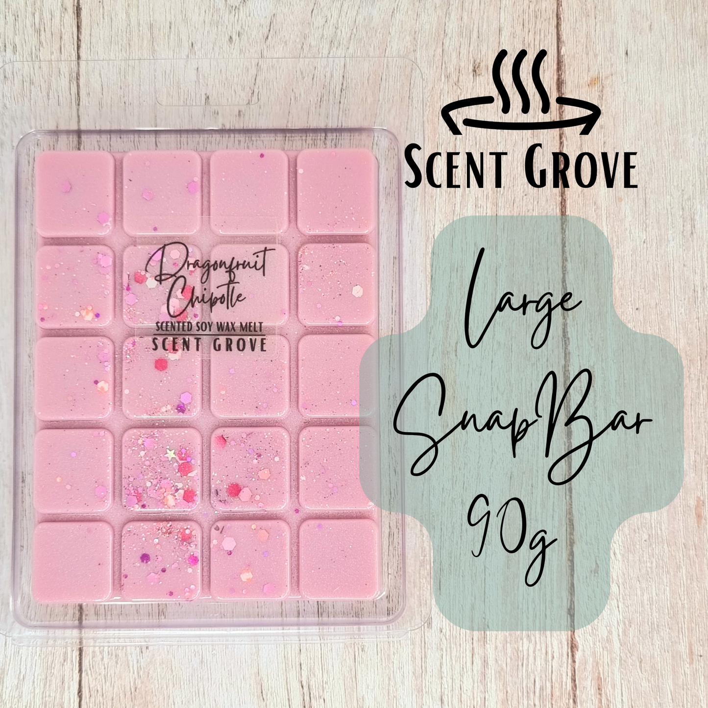 Dragonfruit Chipotle scented soy wax melt