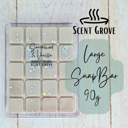 Sandalwood & Vanilla soy wax melt