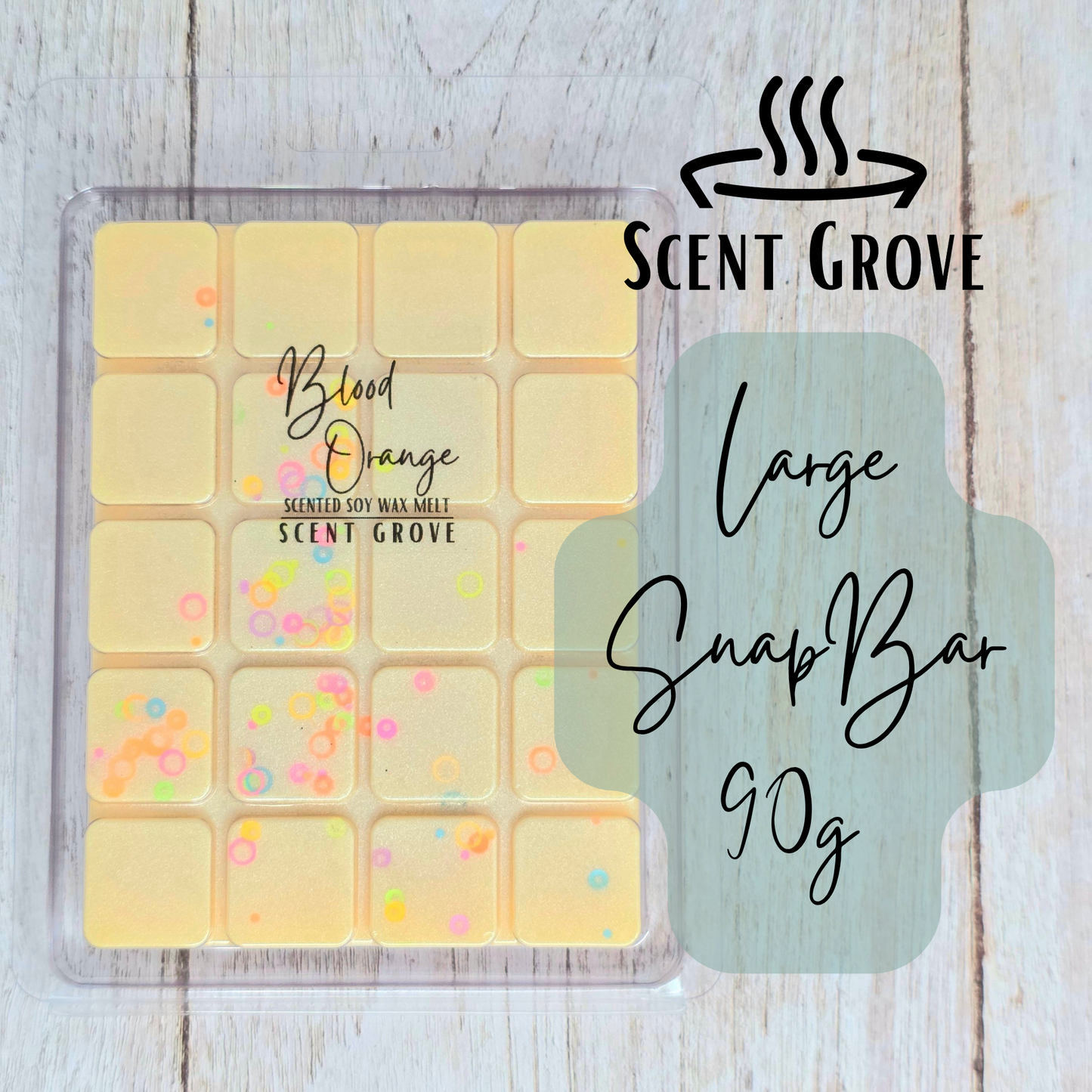 Blood Orange scented soy wax melt