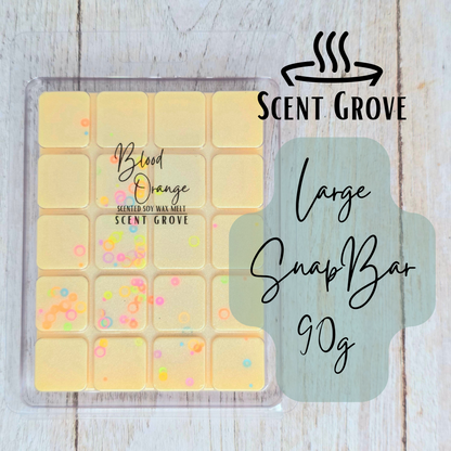Blood Orange scented soy wax melt