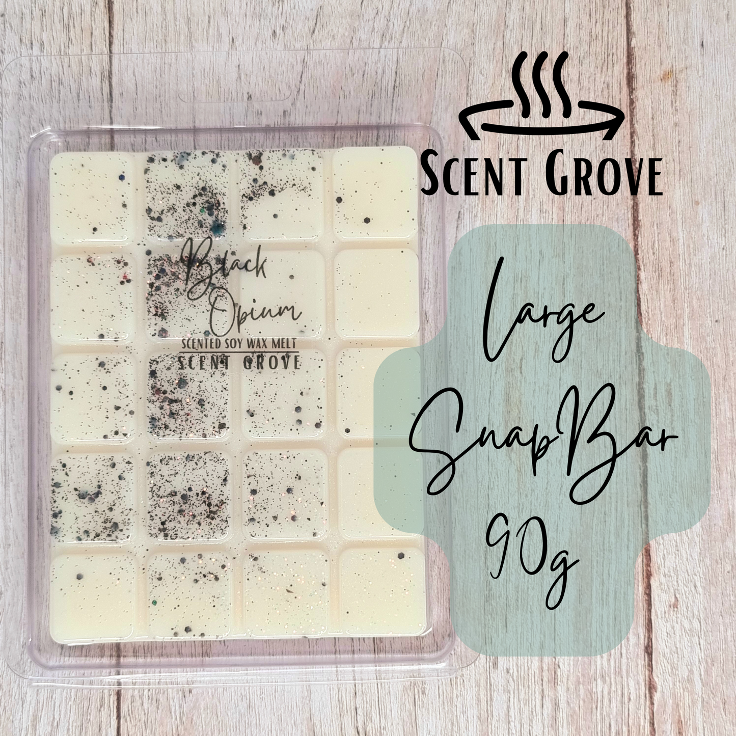 Black O pium type soy wax melt