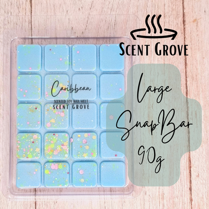 Caribbean inspired soy wax melt