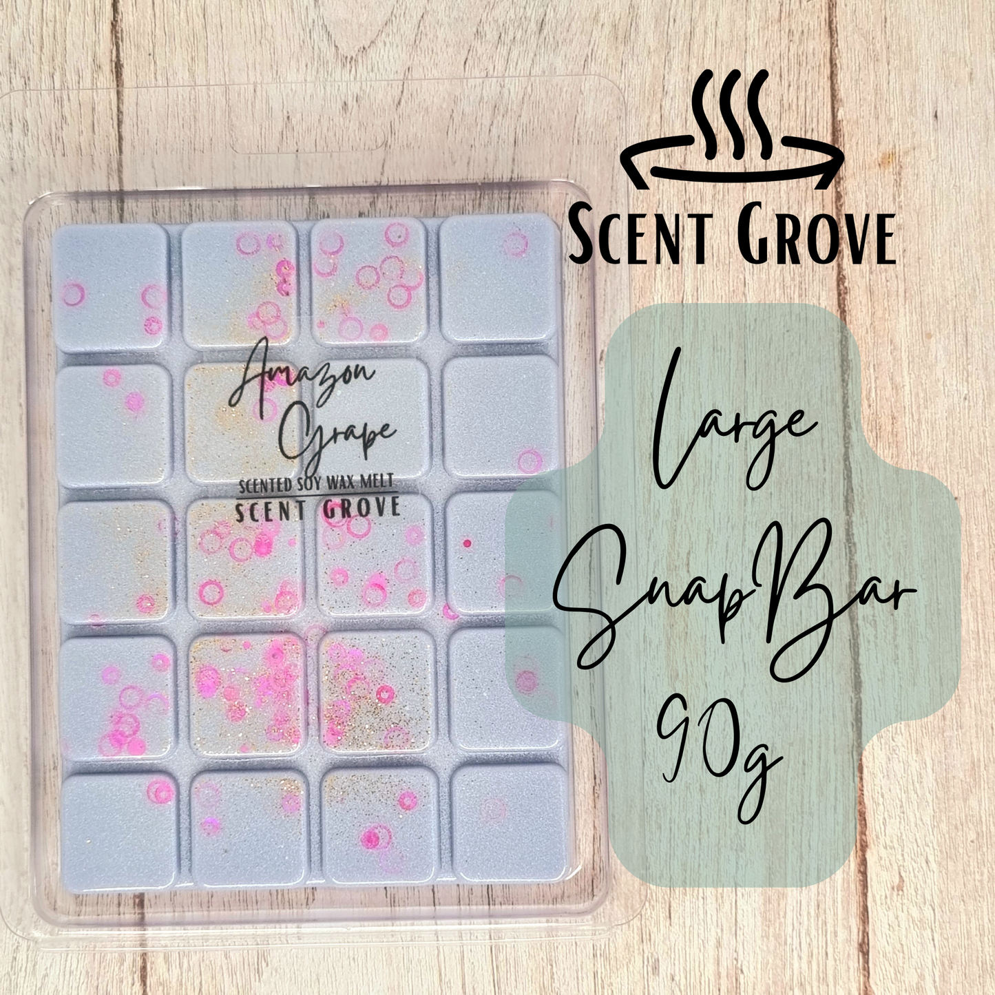 Amazon Grape scented soy wax melt