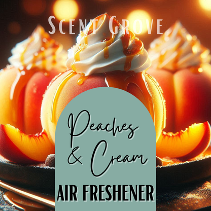 Peaches & Cream Scented Air Freshener Spray multi purpose for car, home, room