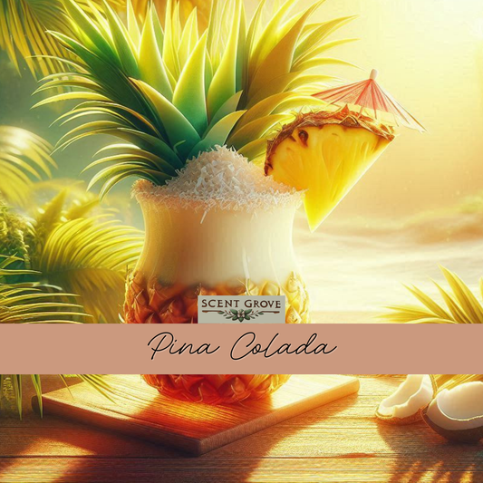 Pina Colada scented soy wax melt