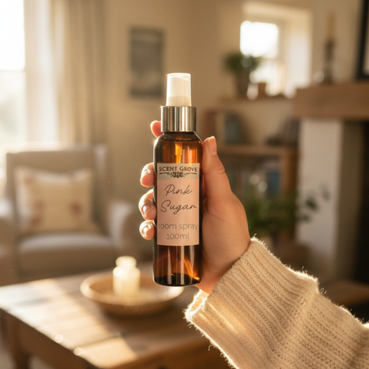 Pink Sugar Scented Air Freshener Spray multi purpose for car, home, room