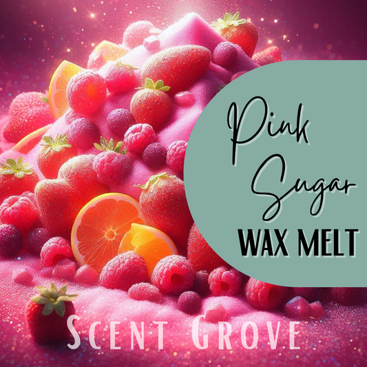 Pink Sugar scented soy wax melt