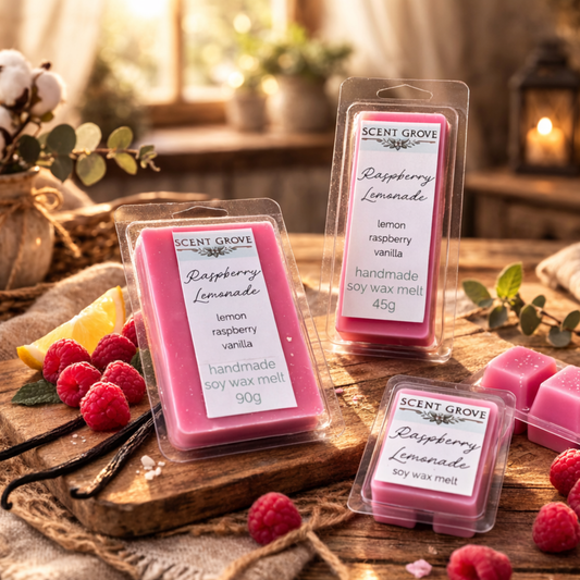 Raspberry Lemonade scented soy wax melt