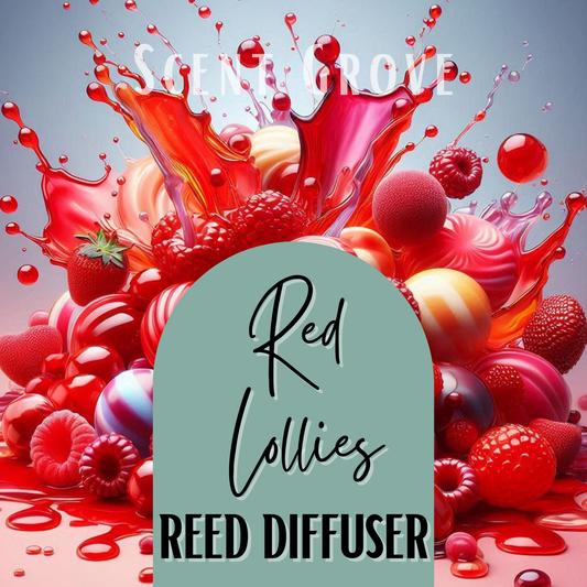 Red Lollies Scented Reed Diffuser 200ml